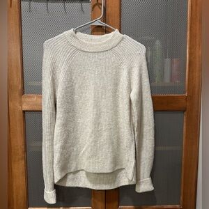 H&M white oversized sweater